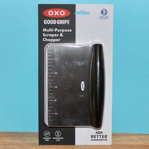 NWT OXO Good Grips Multi-Purpose Scraper & Chopper Stainless Steel